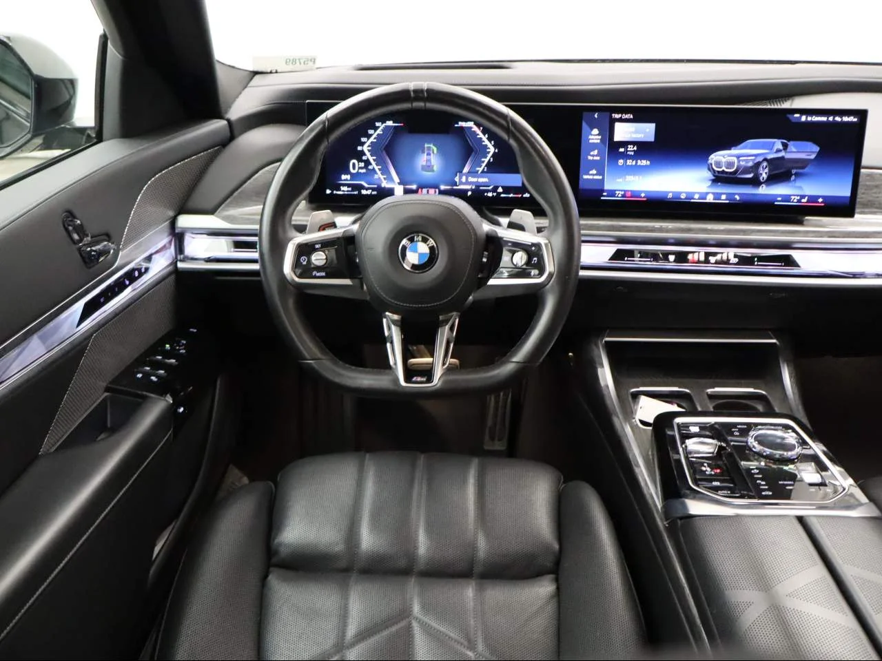 Used 2025 Black Sapphire Metallic BMW 740i image 16