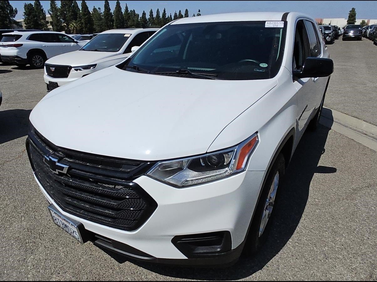 Used 2020 Chevrolet Traverse LS with VIN 1GNERFKW1LJ275835 for sale in Culver City, CA