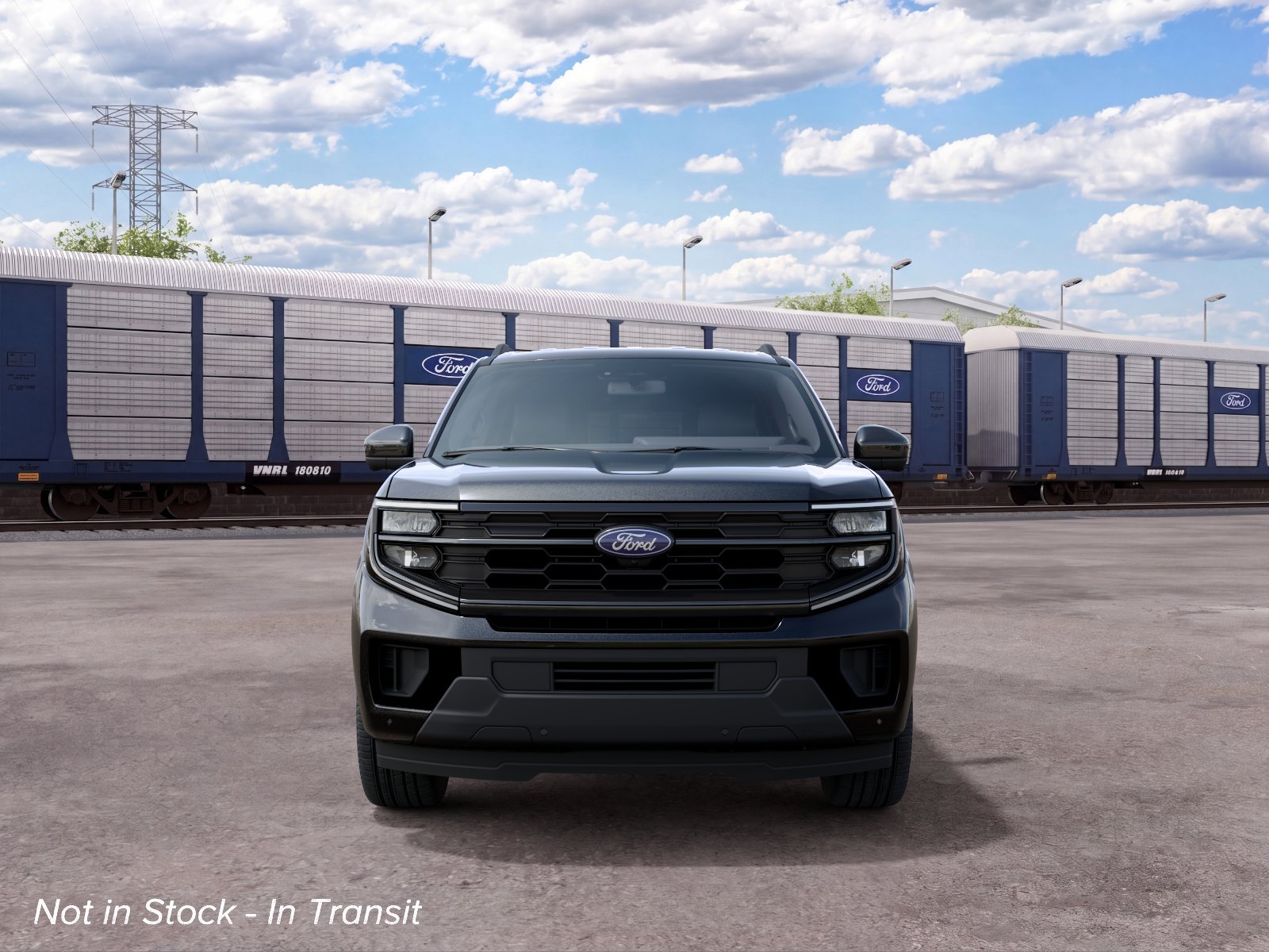 New 2027 Agate Black Metallic Ford Active image 3