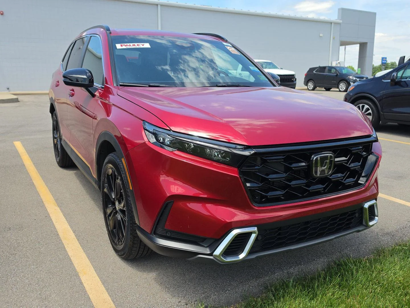 Used 2023 Radiant Red Metallic Honda Sport Touring image 2