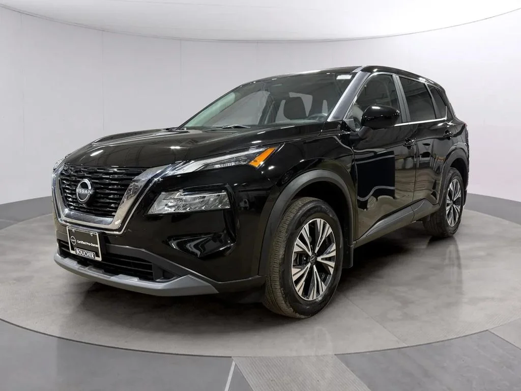 Certified Used 2023 Super Black Nissan SV image 7