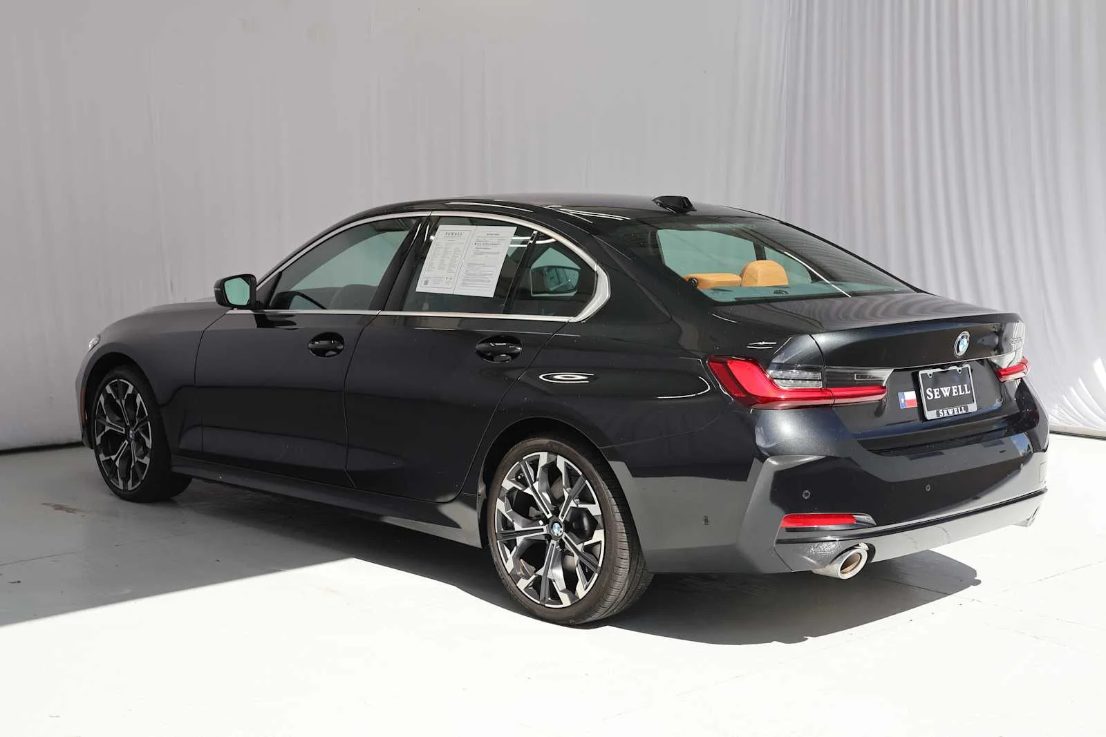 Certified Used 2025 Black Sapphire Metallic BMW 330i image 4