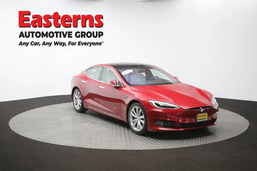 Used 2017 Red Tesla P100D image 47
