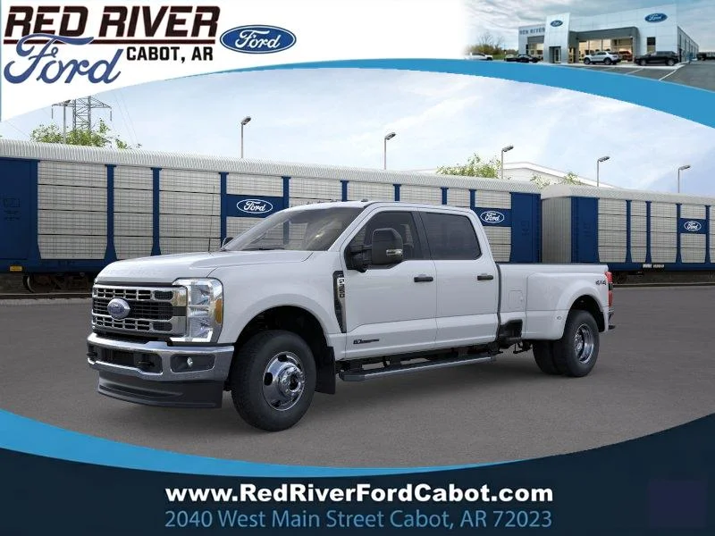 New 2026 Oxford White Ford F-350® XLT image 1