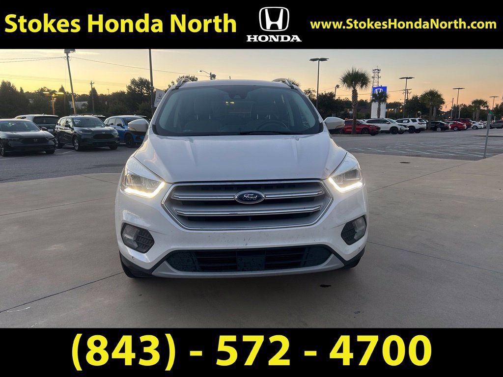 Used 2018 White Ford Titanium image 2
