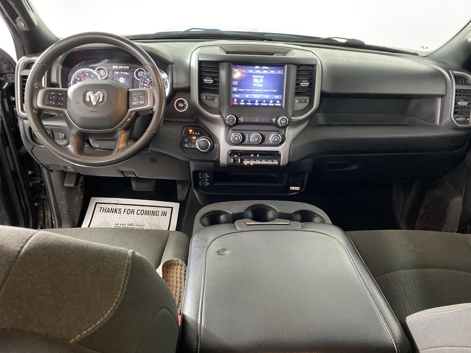 Used 2021 Diamond Black Crystal Pearlcoat Ram Tradesman image 25
