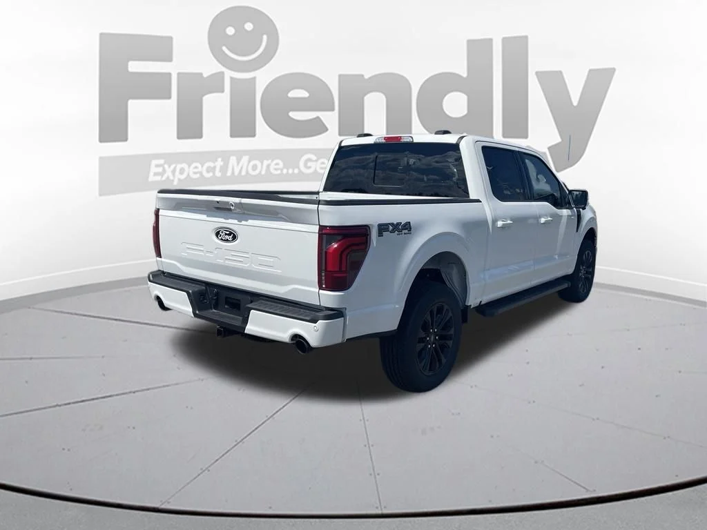 New 2026 Star White Metallic Tri-Coat Ford Lariat® image 5