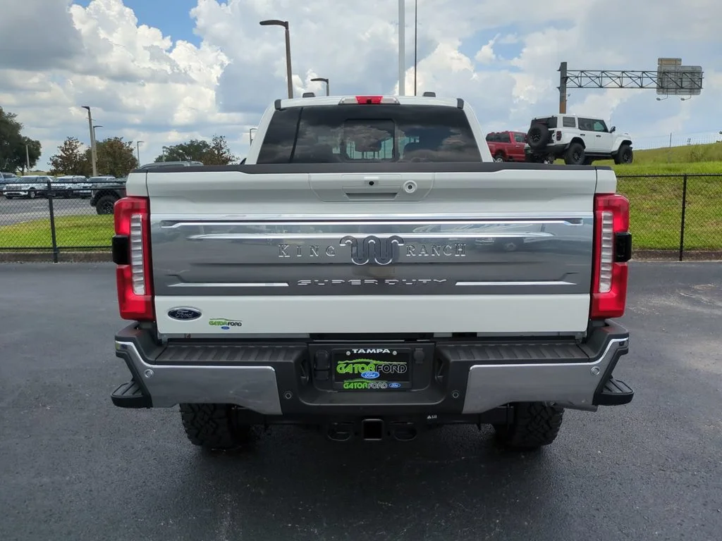 New 2026 Star White Metallic Tri-Coat Ford F-350® King Ranch® image 6