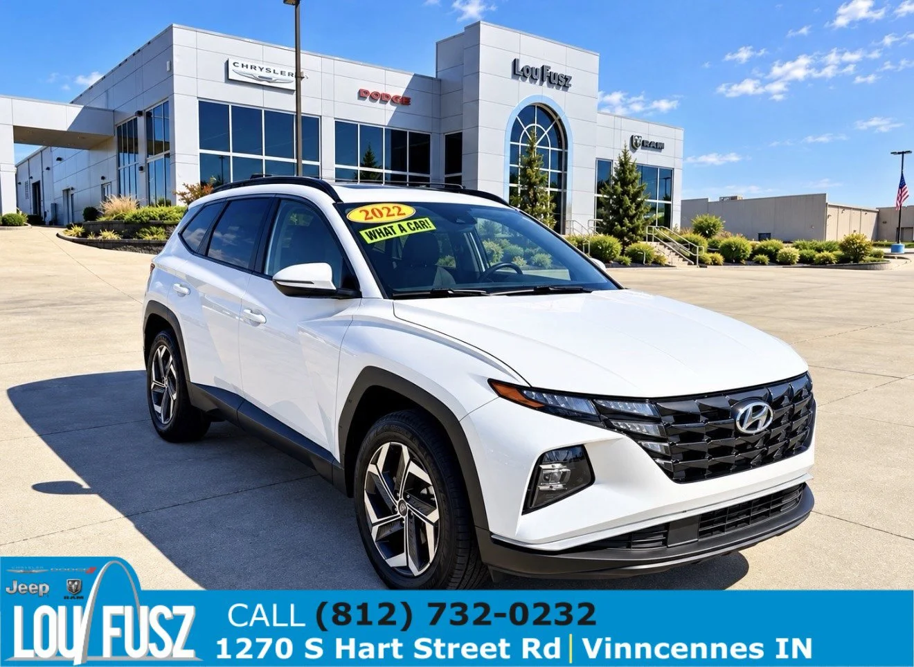 Used 2022 Quartz White Hyundai SEL image 1