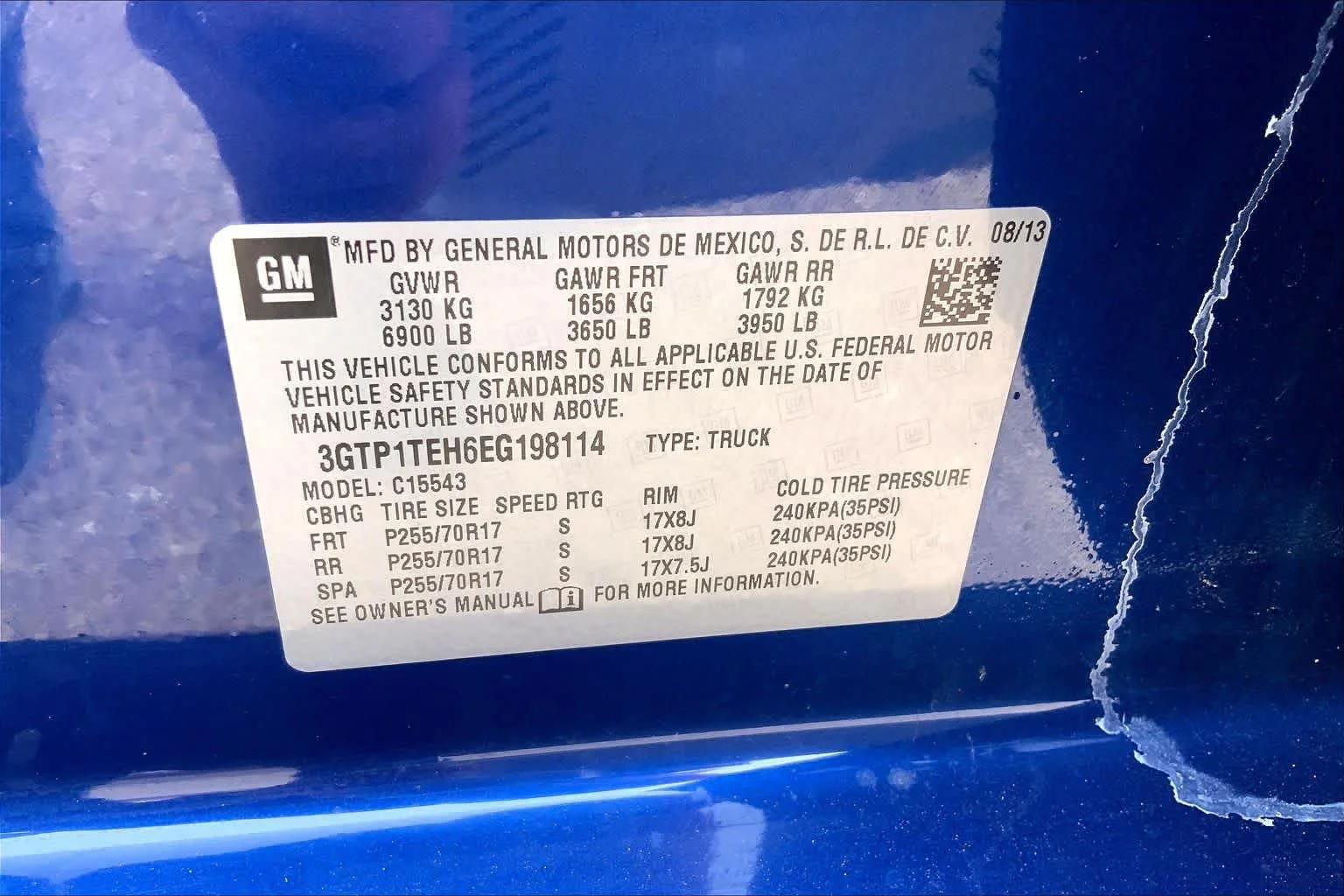 Used 2014 Cobalt Blue Metallic GMC  image 34