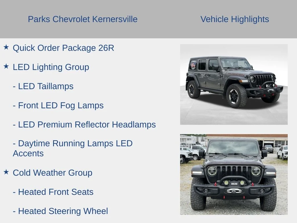Used 2021 Gray Jeep Unlimited Rubicon image 12