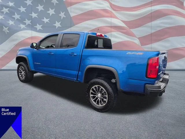 Used 2022 Blue Chevrolet ZR2 image 4