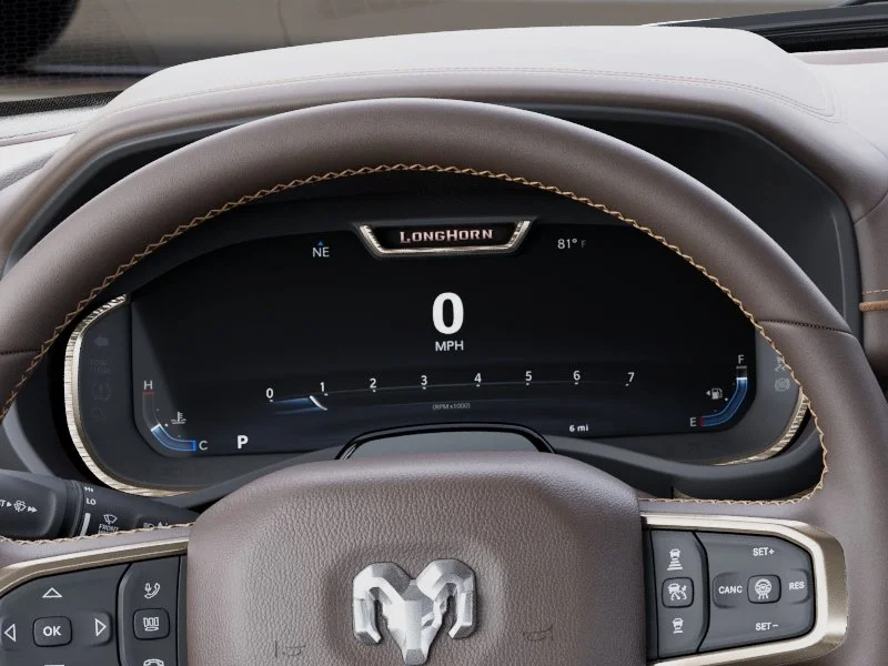 New 2027 Diamond Black Crystal Pearl-Coat Exterior Paint RAM Limited image 17