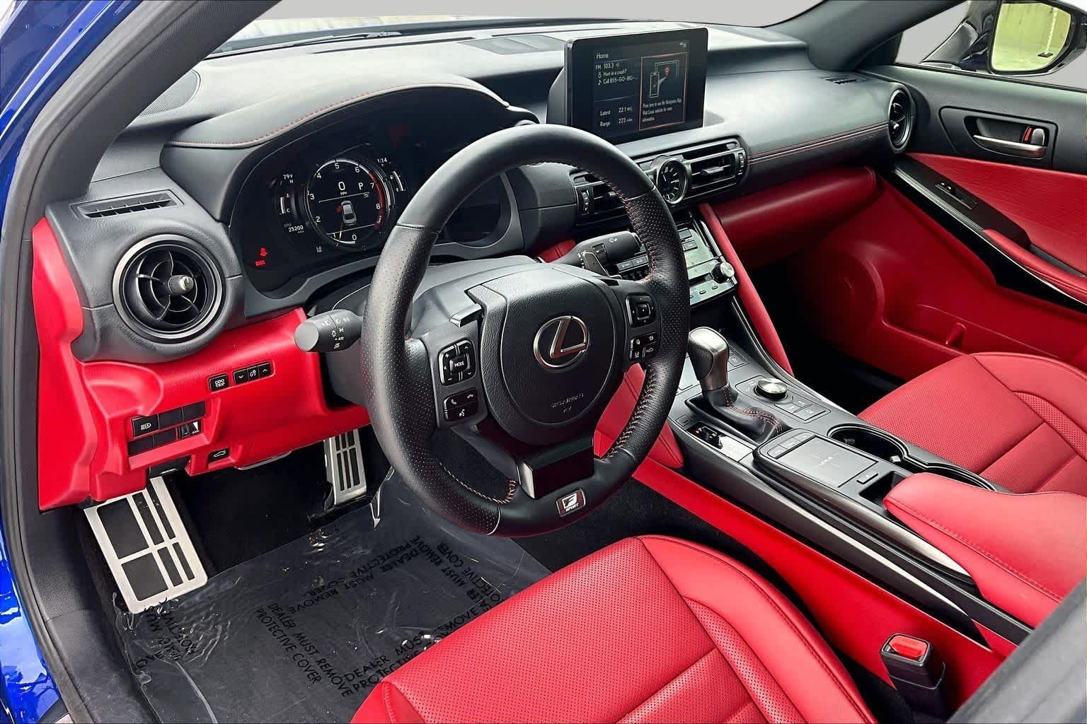 Used 2024 Ultrasonic Blue 2.0 Lexus F SPORT image 17