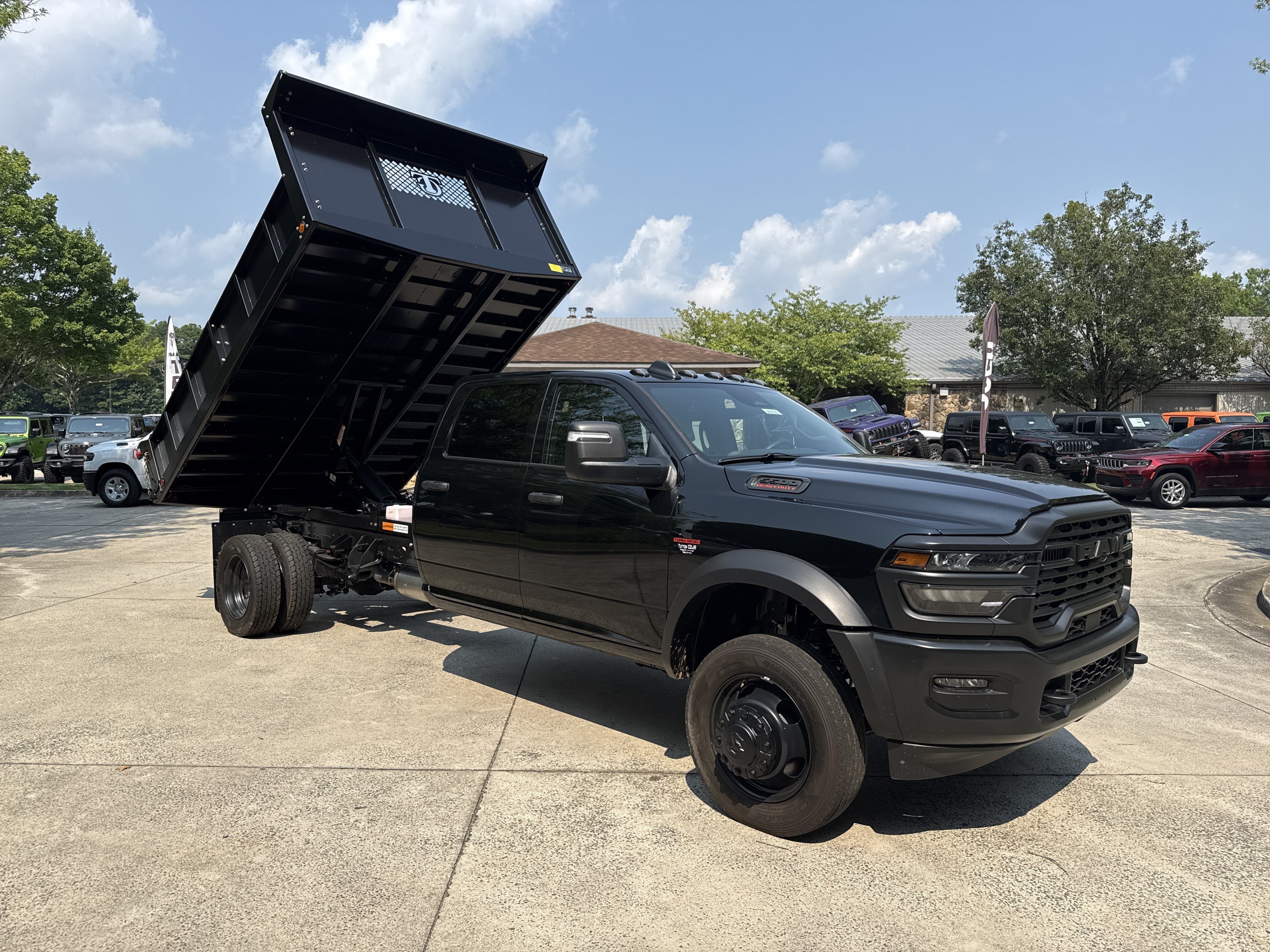 New 2026 Diamond Black Crystal Pearlcoat RAM Tradesman image 9
