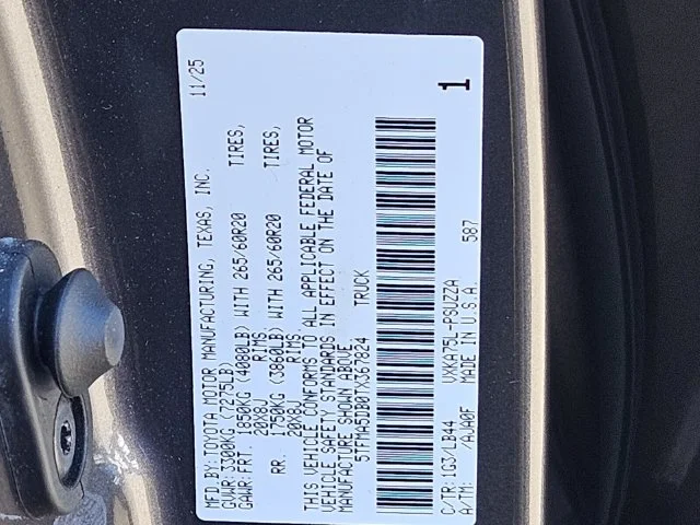 Used 2026 Gray Toyota 1794 image 38