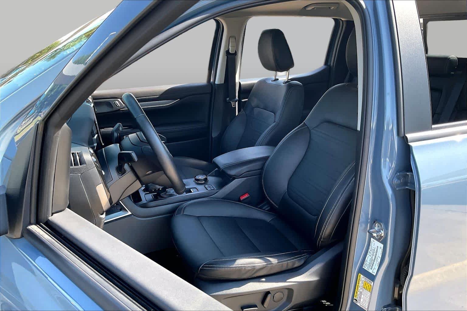 Used 2024 Azure Gray Metallic Tri-Coat Ford LARIAT image 8
