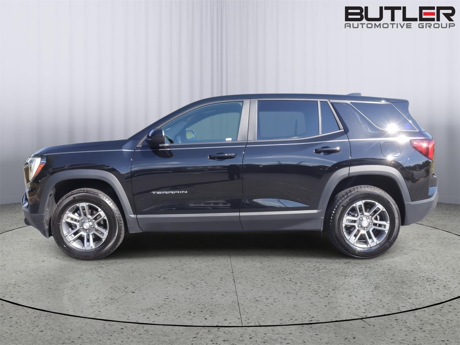 Used 2025 Ebony Twilight Metallic GMC AWD Elevation image 3