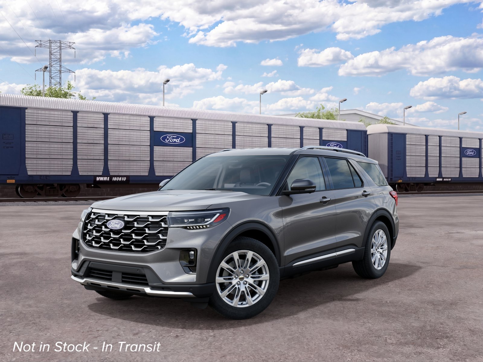 New 2027 Carbonized Gray Metallic Ford Platinum™ image 2