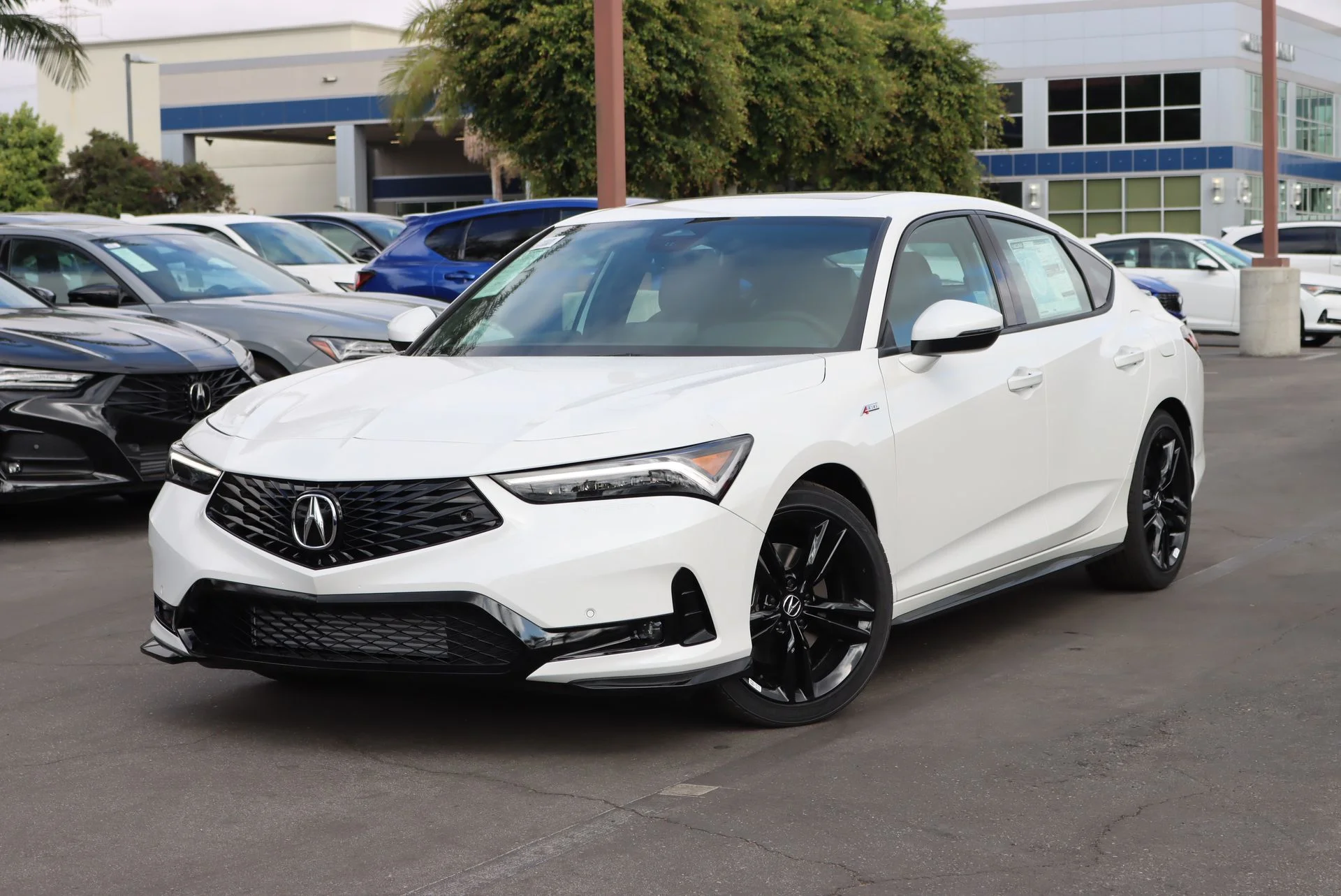 New 2026 Platinum White Pearl Acura FWD A-Spec with Technology image 1