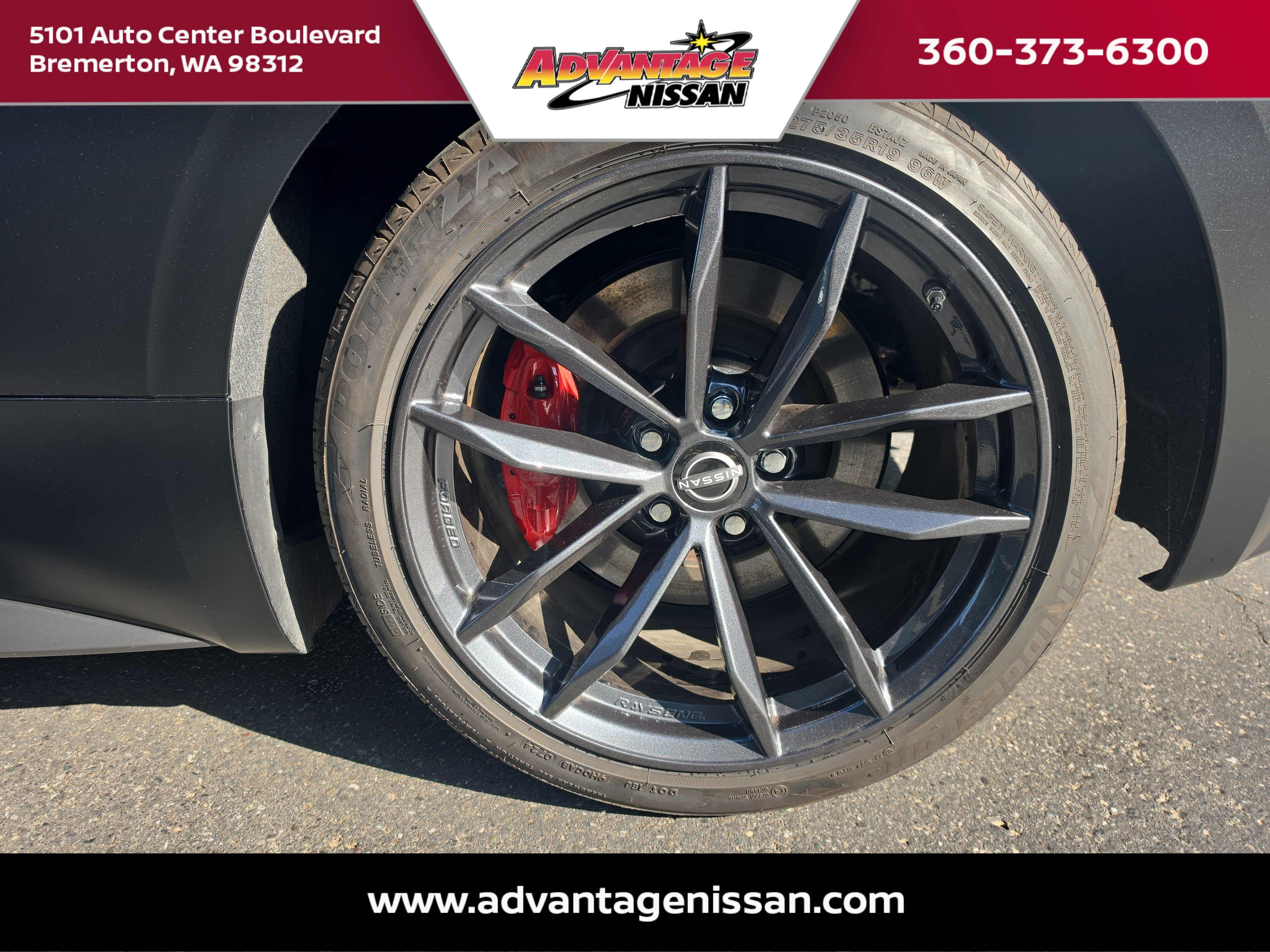 Used 2024 Black Diamond Pearl Nissan Performance image 35