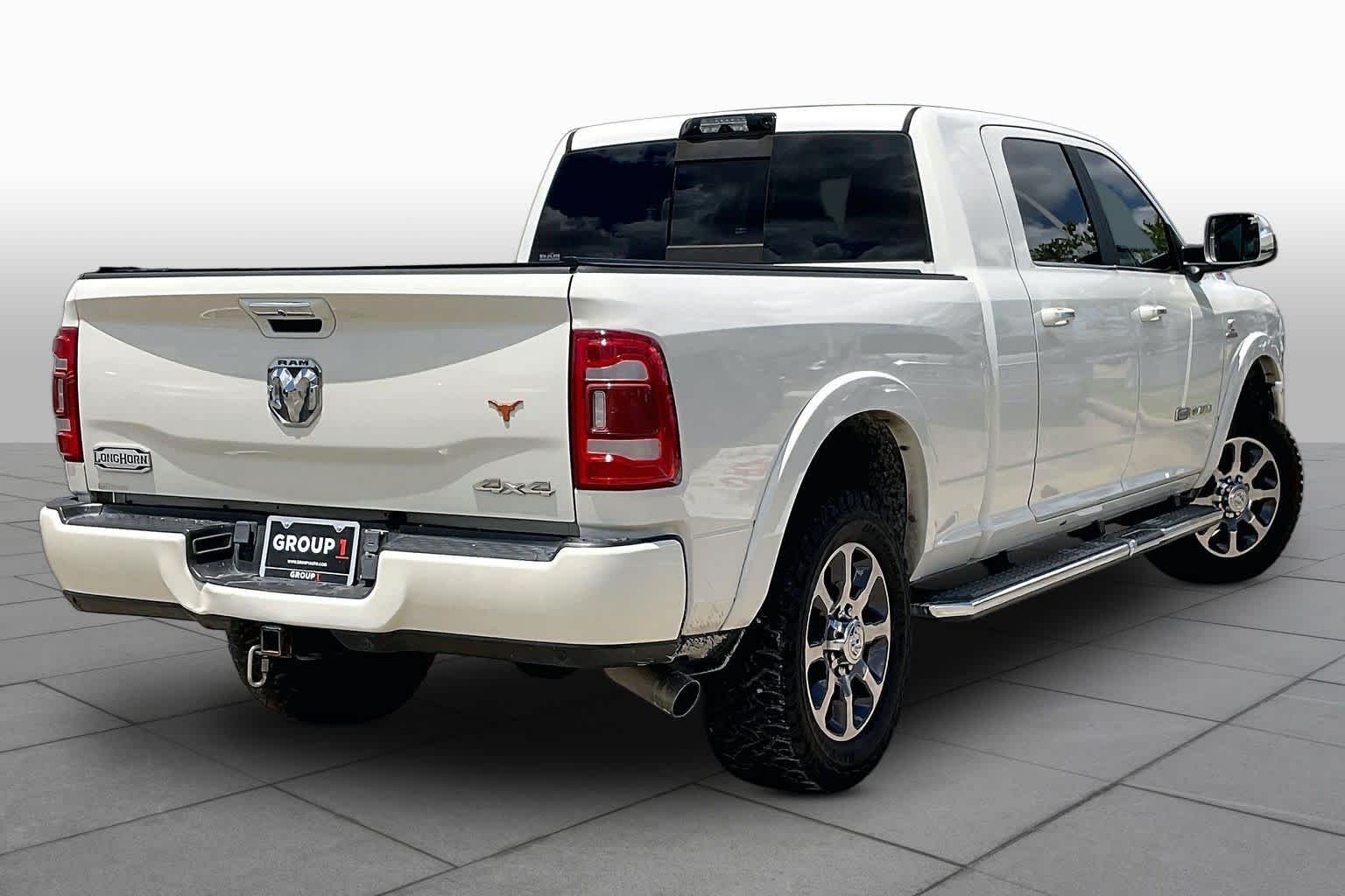 Used 2022 Pearl White Ram Longhorn image 12