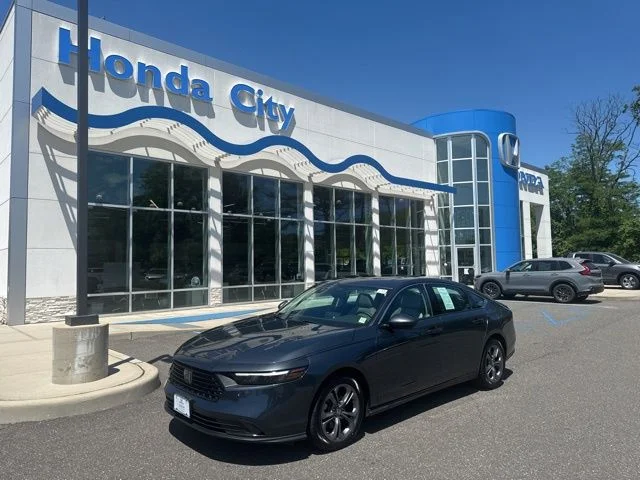 Certified Used 2023 Meteorite Gray Metallic Honda EX image 2