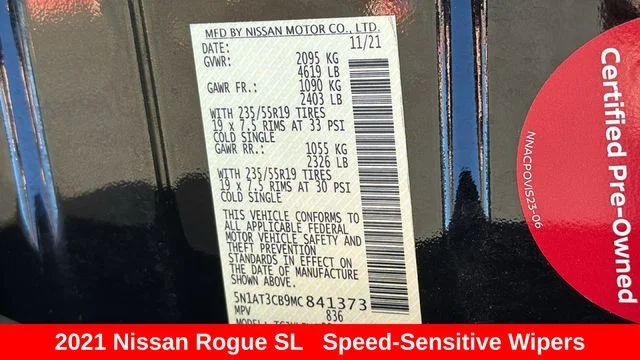 2021 Nissan Rogue SL - Photo 30