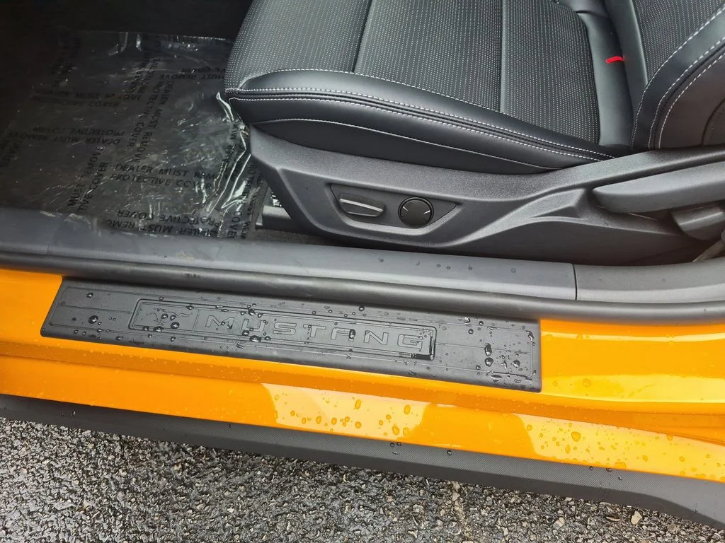 New 2026 Orange Fury Metallic Tri-coat Ford EcoBoost® Premium Fastback image 13