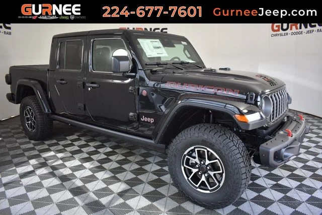 New 2026 Black Clear-Coat Exterior Paint Jeep Rubicon X image 1