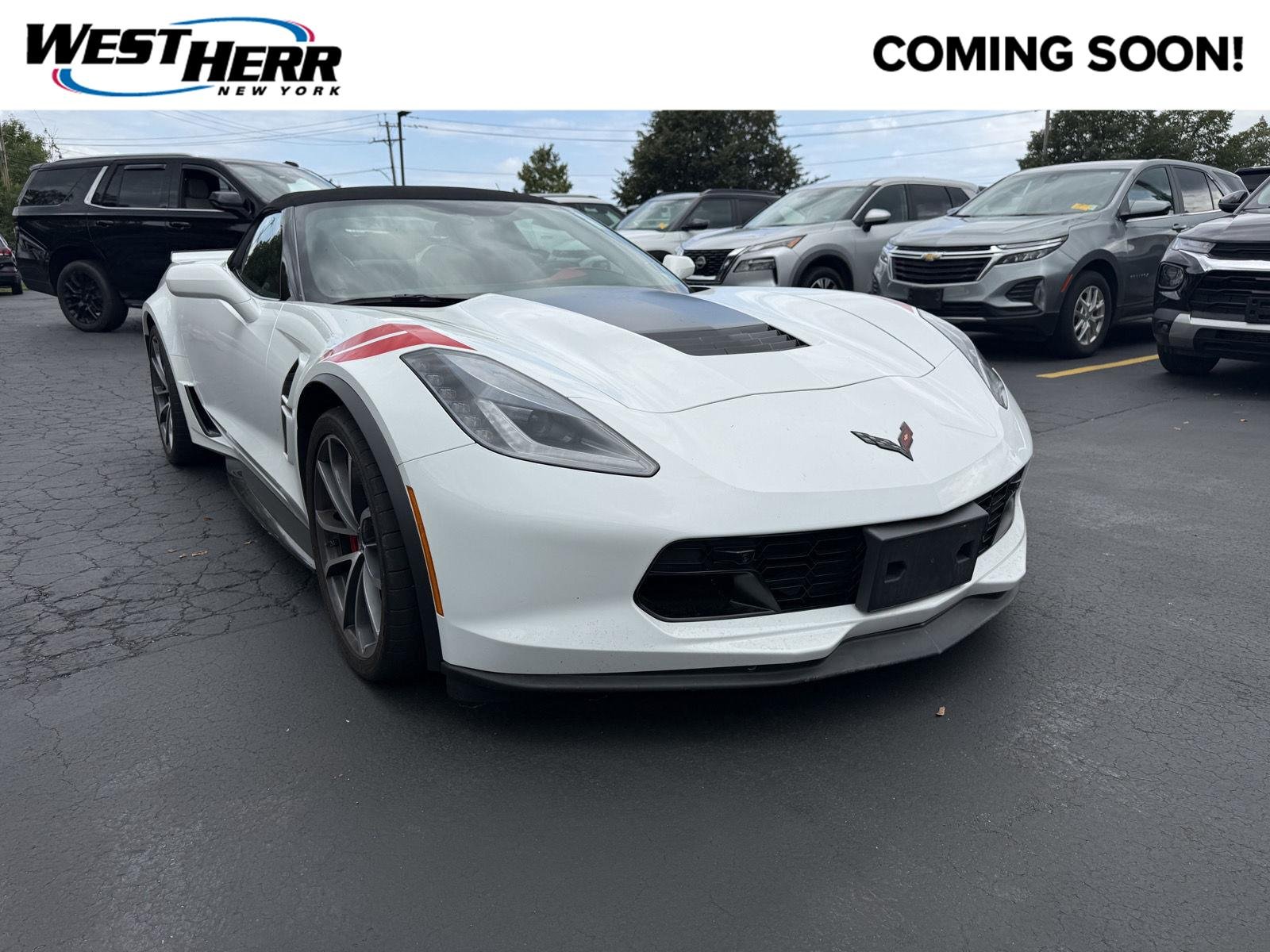 Used 2019 Arctic White Chevrolet Grand Sport 2LT image 1