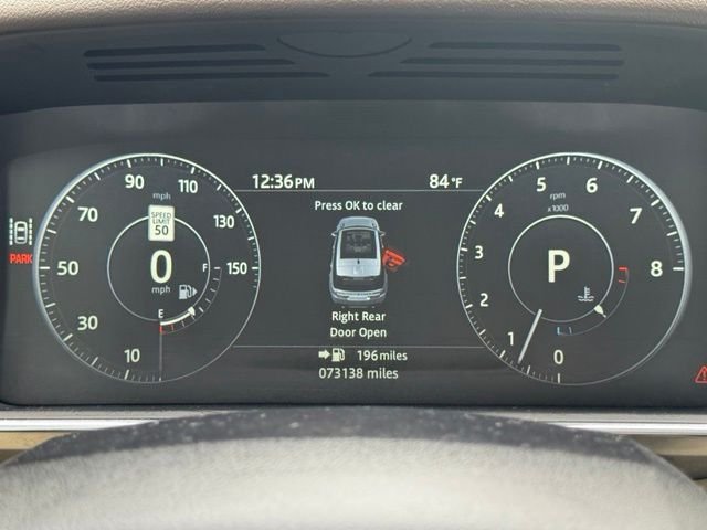 Used 2017 Fuji White Land Rover 3.0L V6 Supercharged HSE image 25