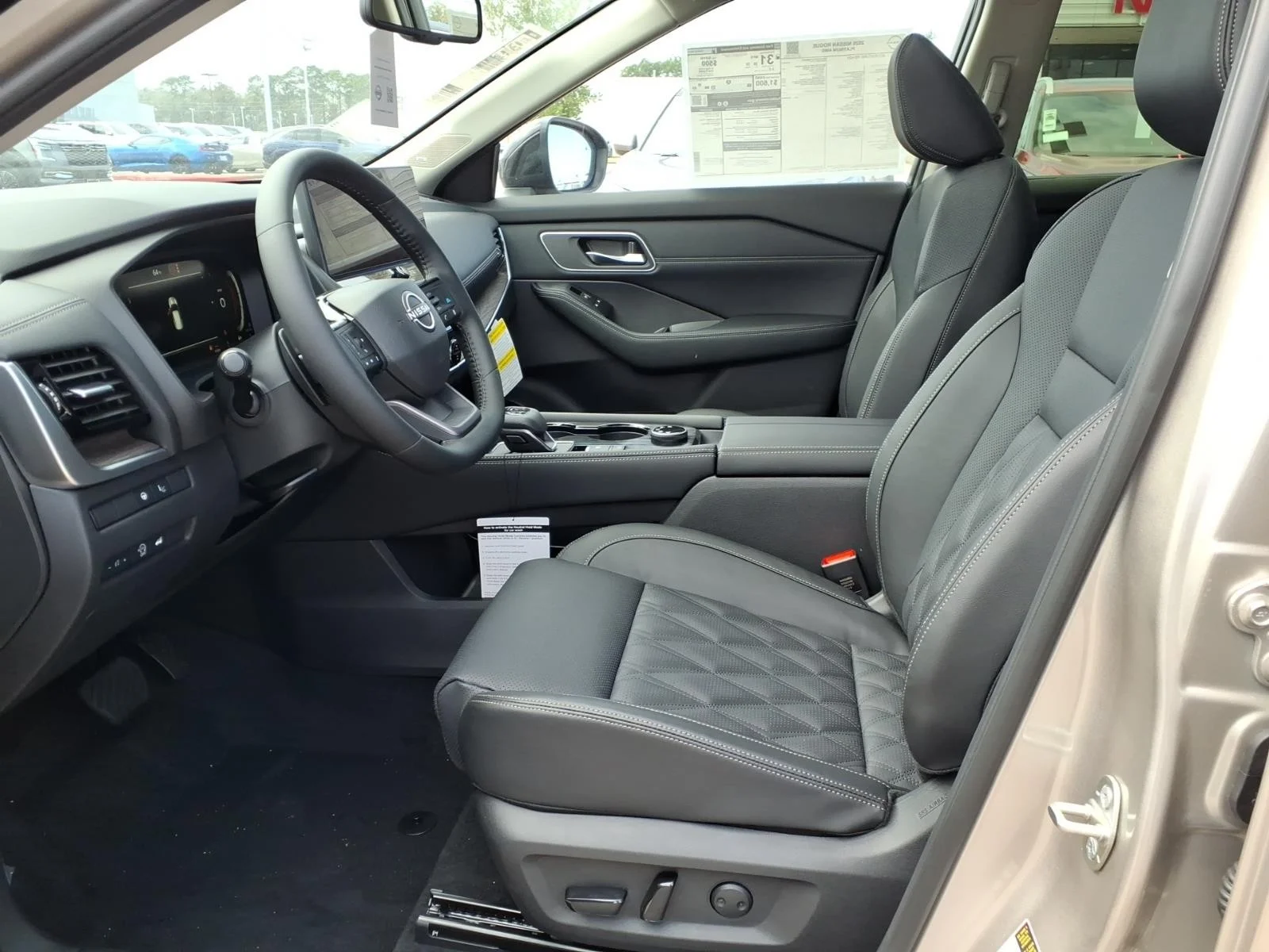 2026 Nissan Rogue Platinum Silver at Robbins Nissan