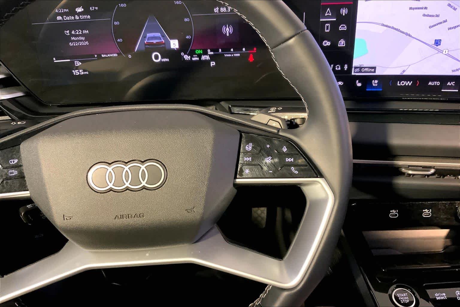 Used 2025 Glacier White Metallic Audi Premium Plus image 25