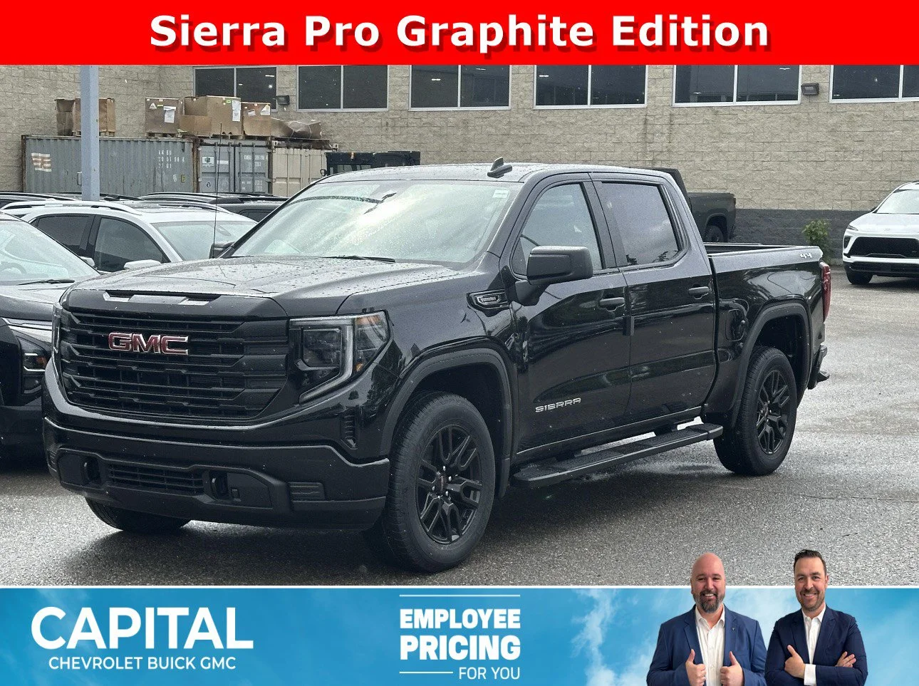 New 2026 Onyx Black GMC Pro image 1