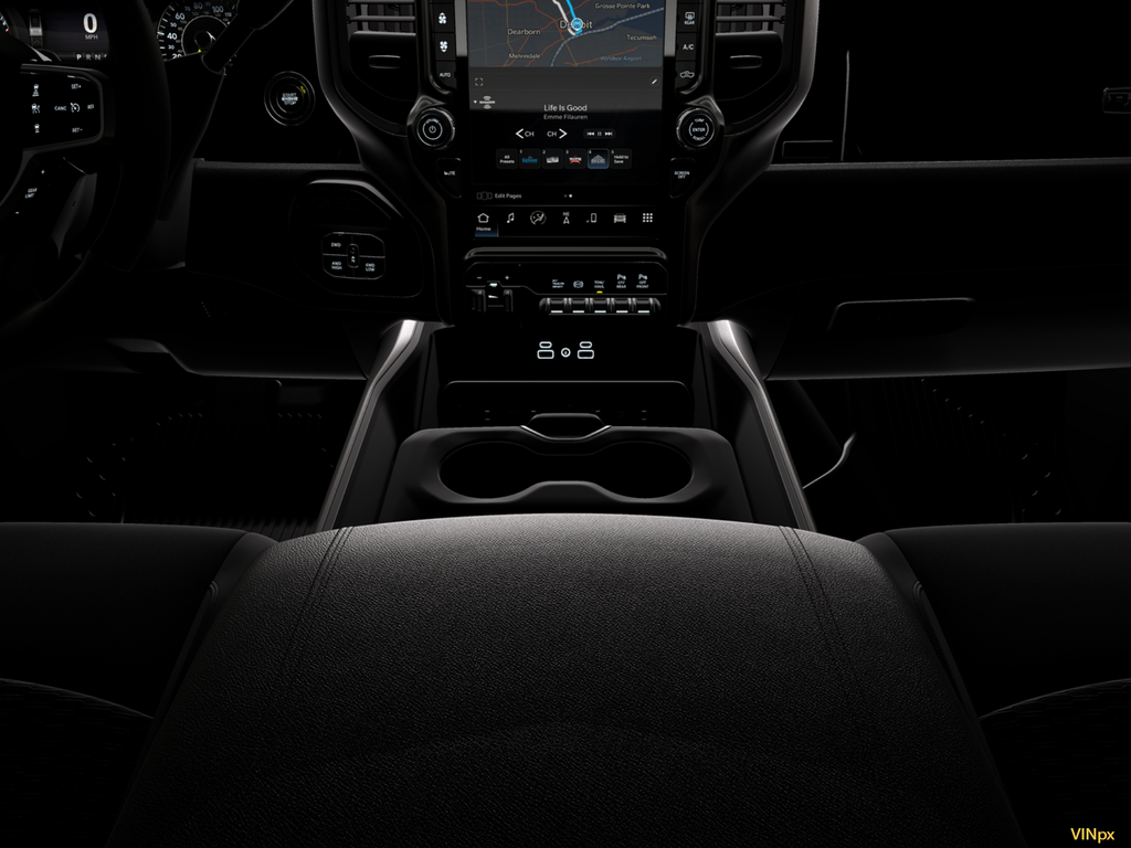 New 2026 Diamond Black Crystal Pearl-Coat Exterior Paint RAM Big Horn image 17