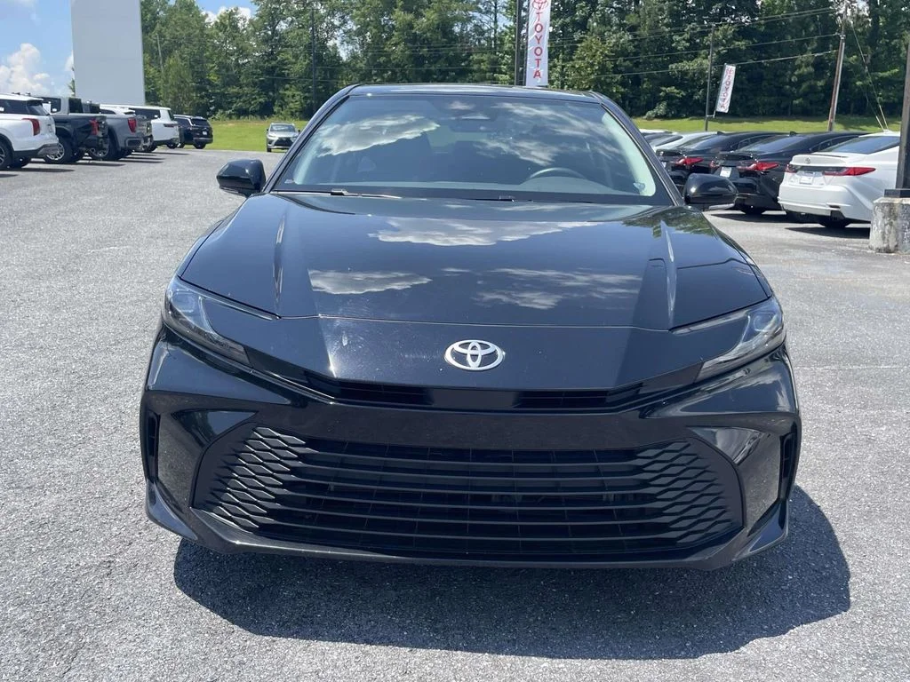 Used 2025 Midnight Black Metallic Toyota LE image 6