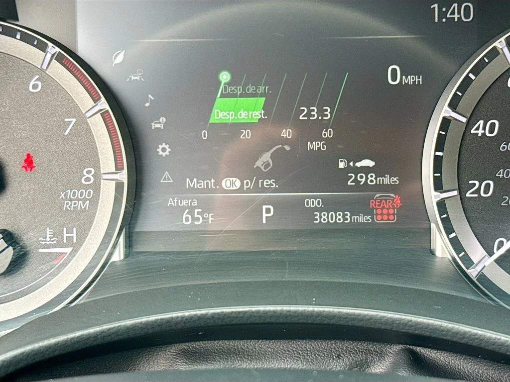 Used 2024 Silver Toyota LE image 13