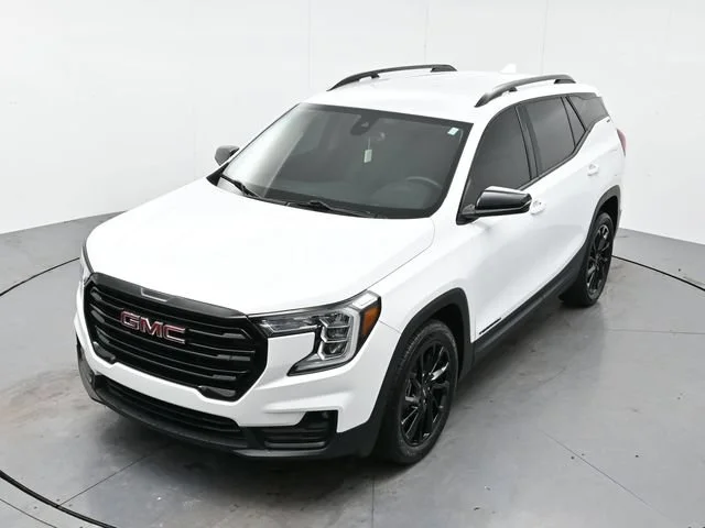 Used 2023 SUMMIT WHITE GMC SLT image 36