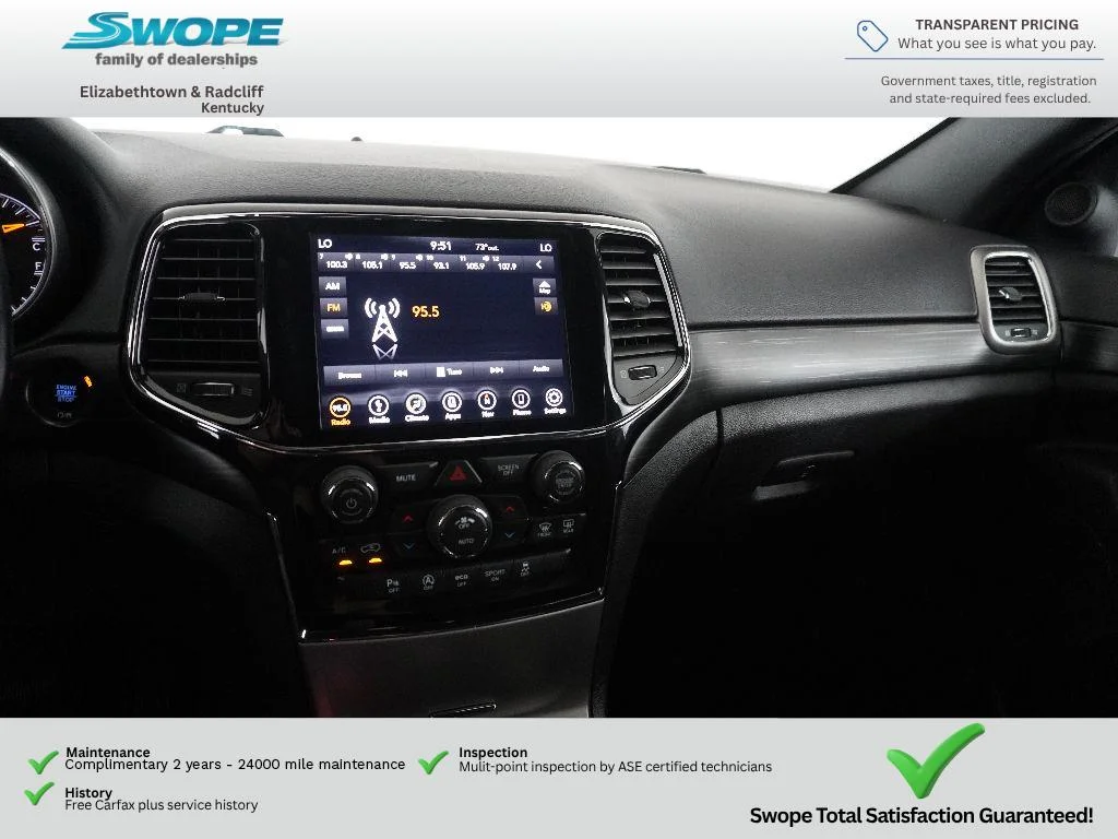 Used 2019 Walnut Brown Metallic Clearcoat Jeep Laredo E image 16