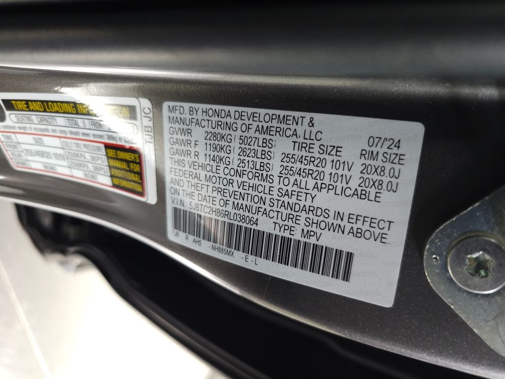 Used 2024 Liquid Carbon Metallic Acura A-Spec Advance Package image 33