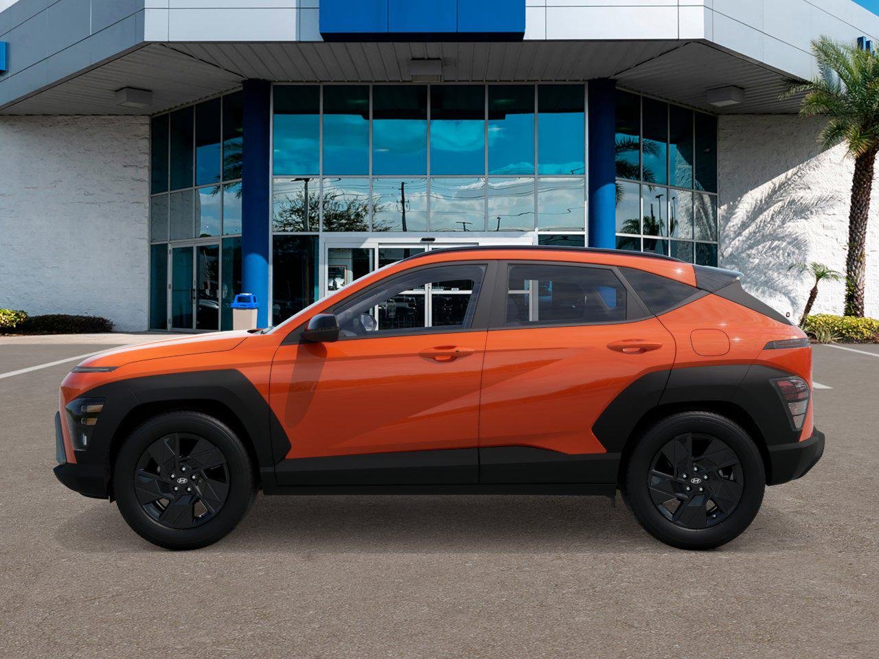New 2027 Soultronic Orange Pearl Hyundai SEL Sport FWD image 3