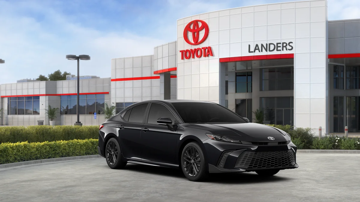 New 2026 Midnight Black Metallic Toyota SE image 15