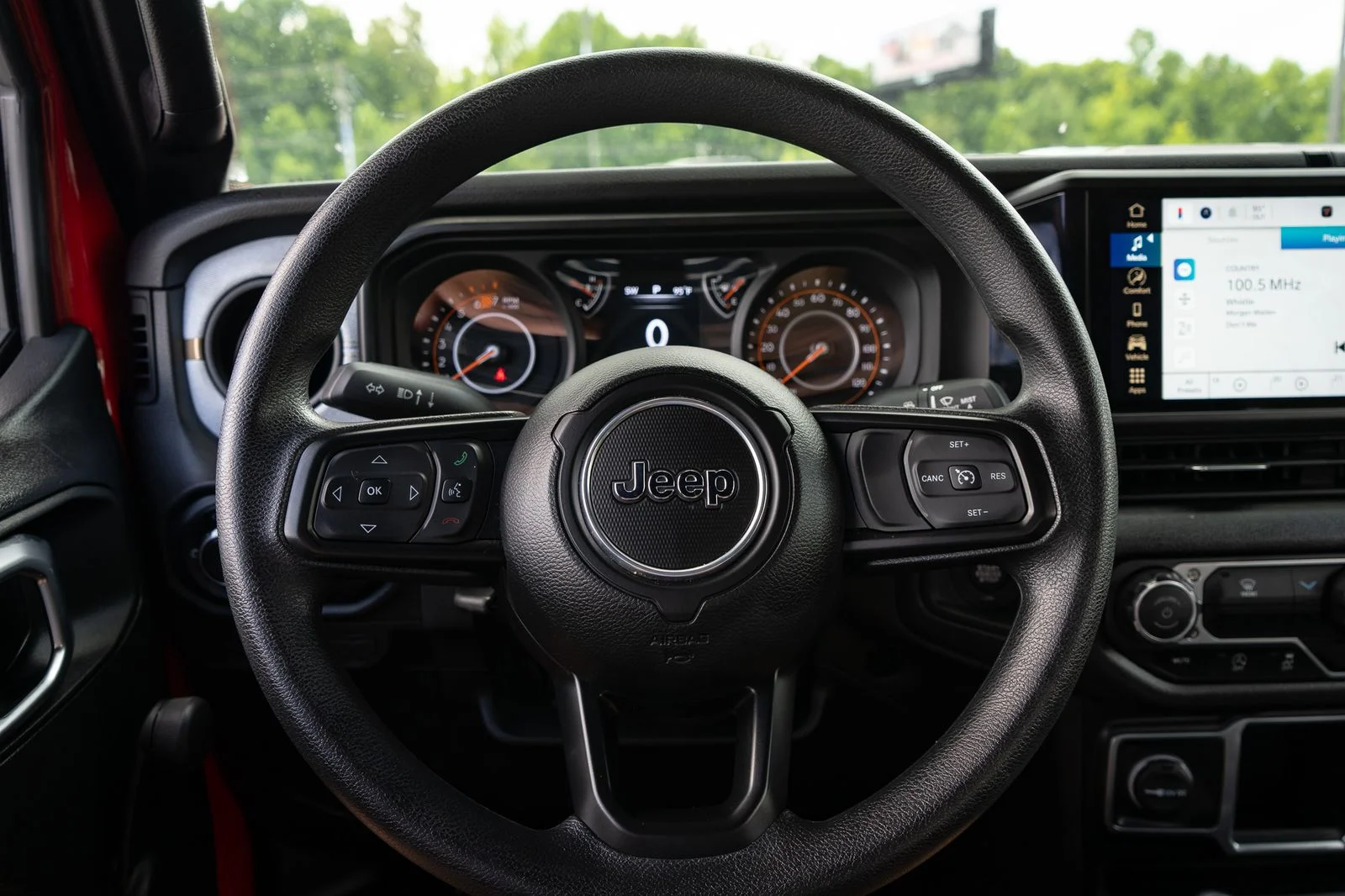 Used 2024 Red Clearcoat Jeep Sport image 25