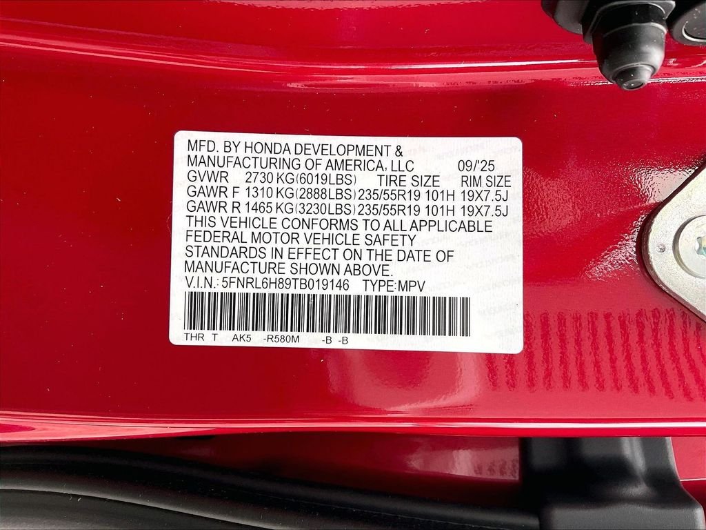 2026 Honda Odyssey — photo 17