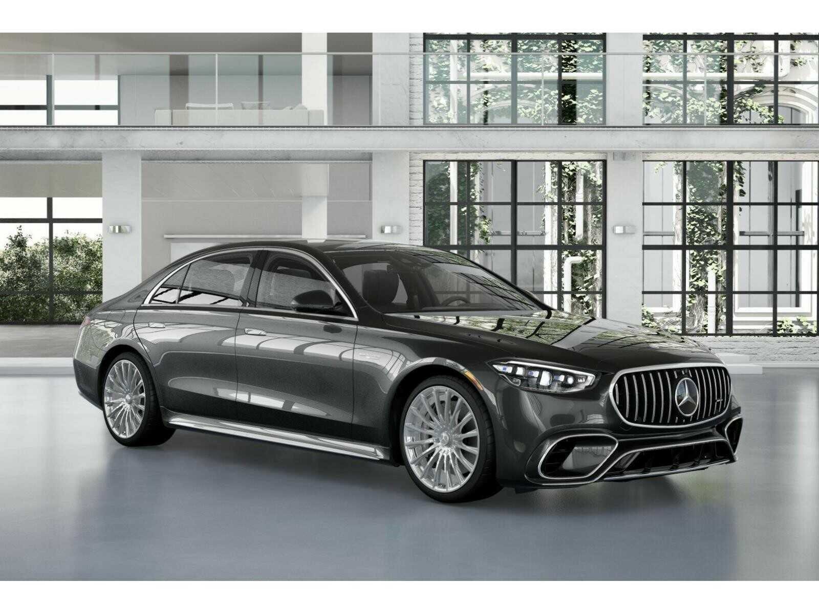 New 2026 Graphite Grey Metallic Mercedes-Benz S 63 E AMG® 4D Sedan 4MATIC®  image 12