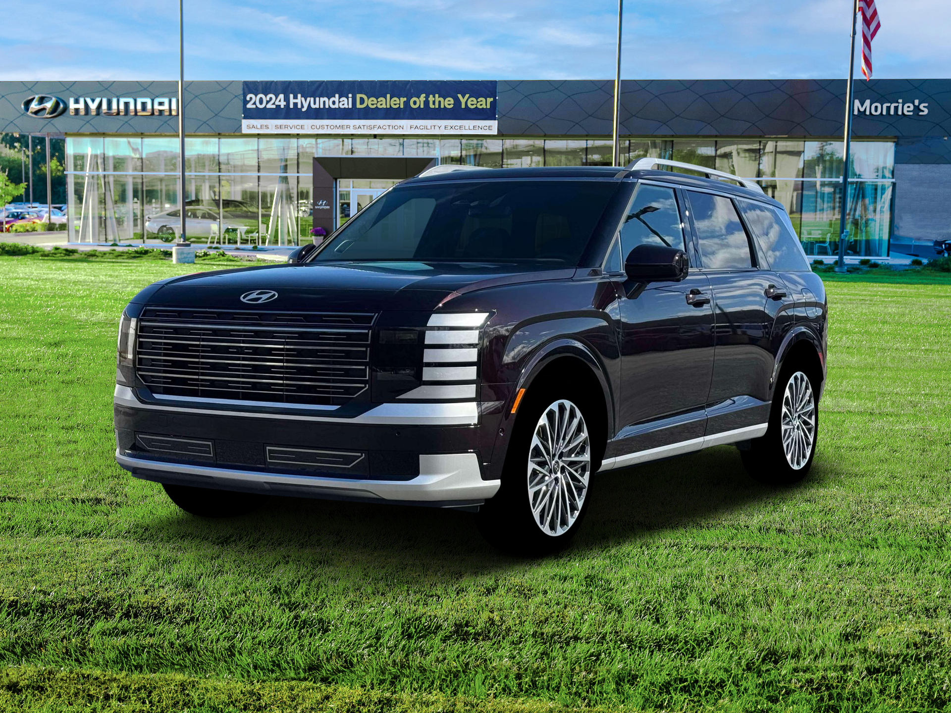New 2026 Maroon Hyundai Calligraphy image 1