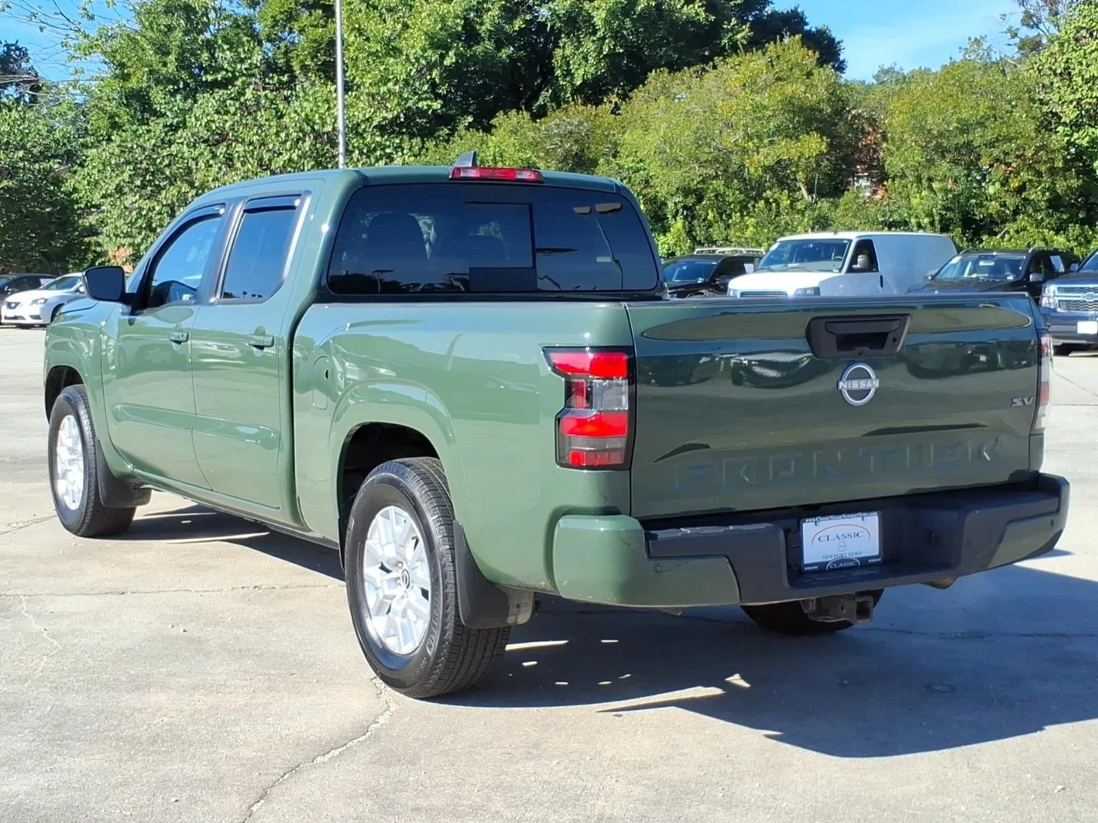 Used 2024 Tactical Green Metallic Nissan SV image 9