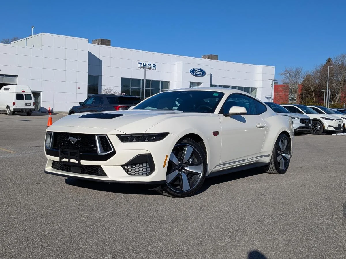 New 2025 White Ford Gt Premium image 1