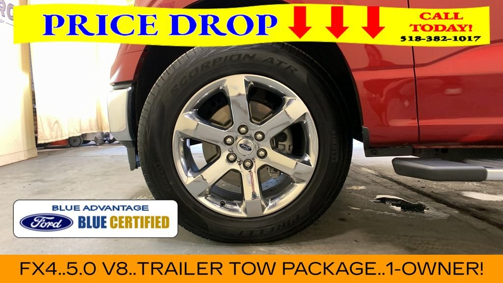 Certified Used 2021 Red Metallic Ford XLT image 44